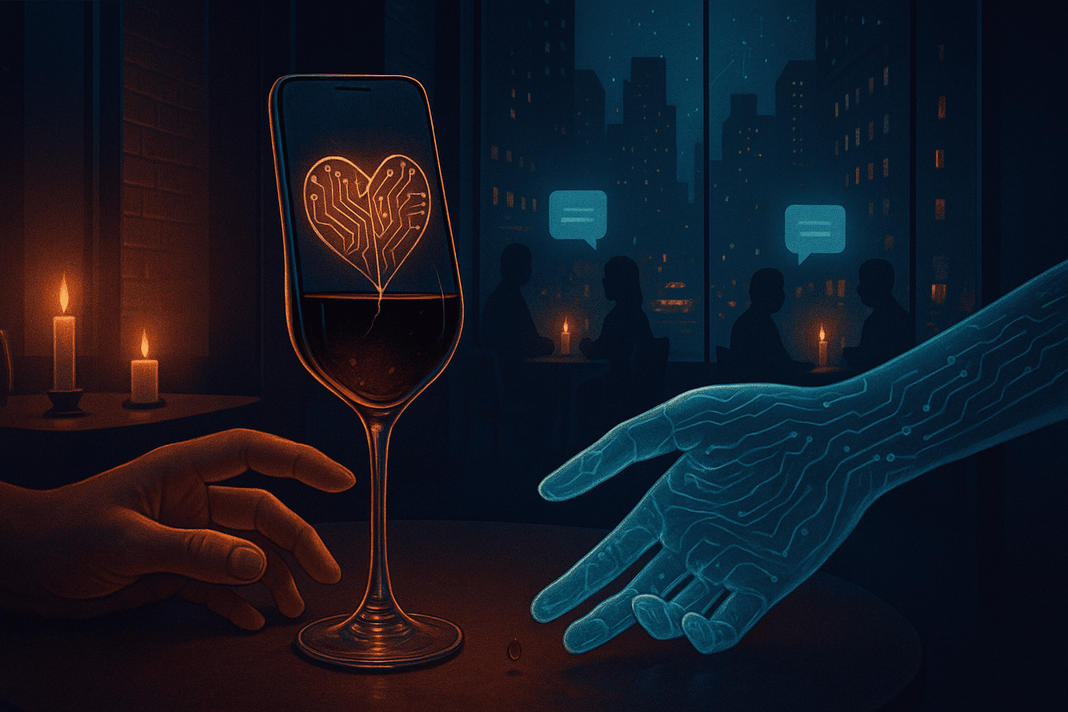 Inside New York’s curious date night for AI enthusiasts