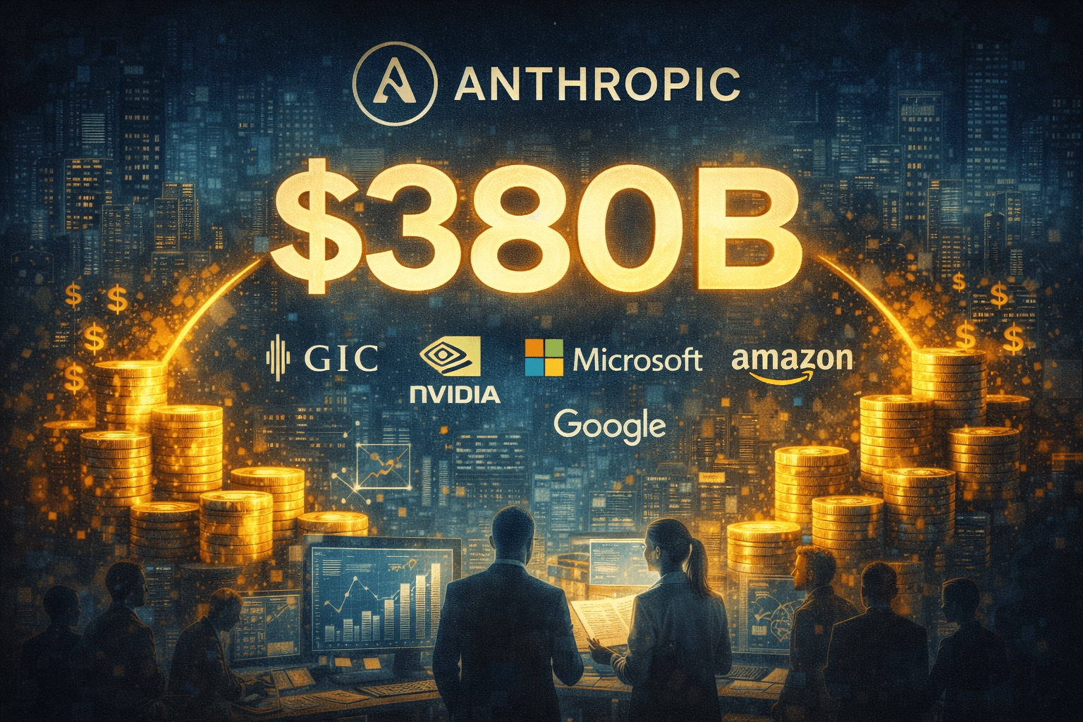 Anthropic Lands at $380B, and the OpenAI Race Gets Meaner